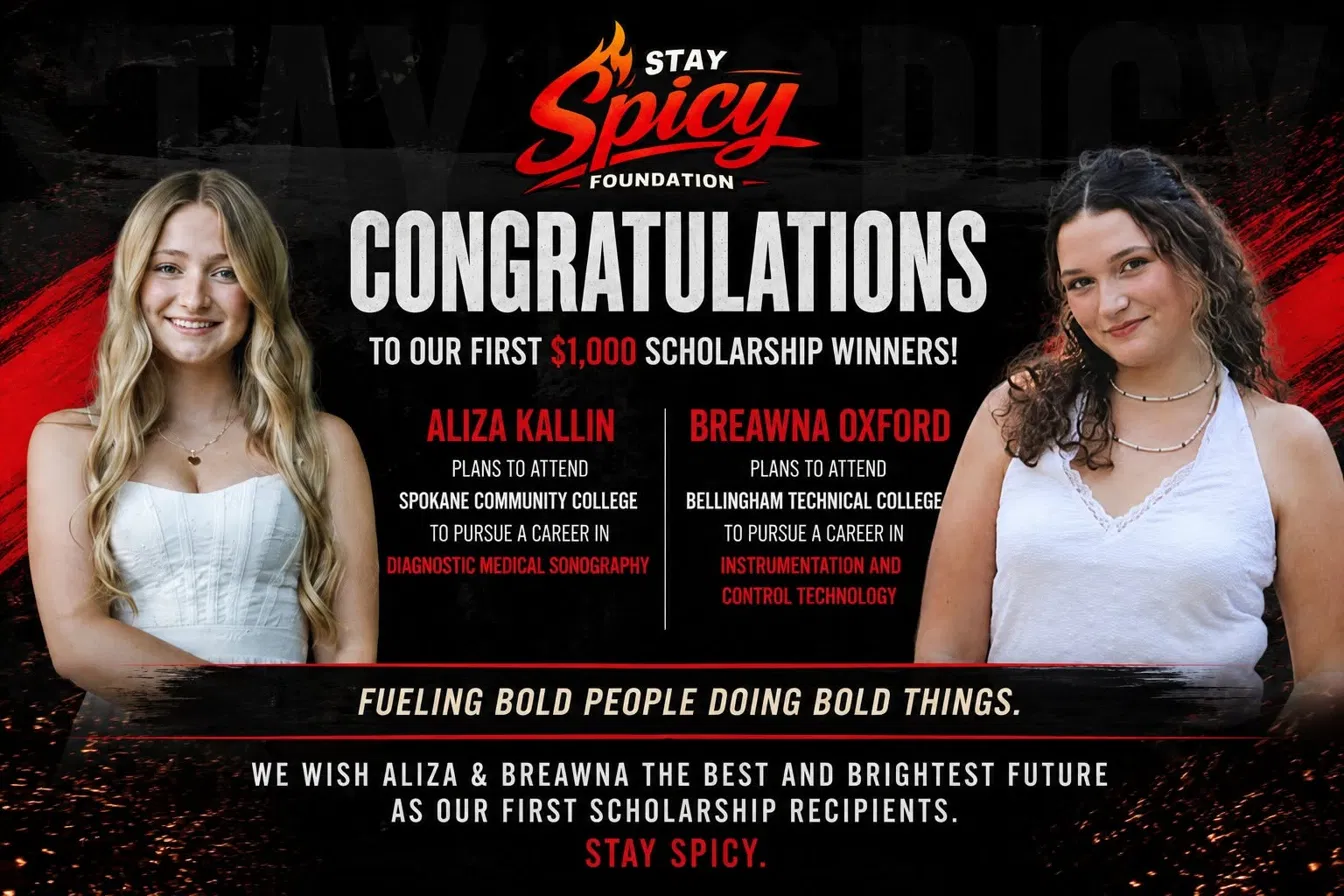 Congratulations to 2026 scholarship recipients Aliza Kallin and Breawna Oxford
